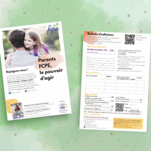 Nouveaux bulletins d’adhésion