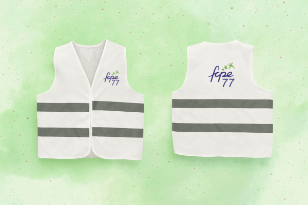 Gilet de sécurité phosphorescent adulte FCPE 77 (unité)
